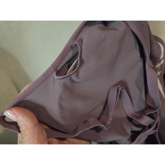 Under Armour UA XL Infinity Crossover High Impact Adjustable Sports Bra Mauve - Picture 5 of 9